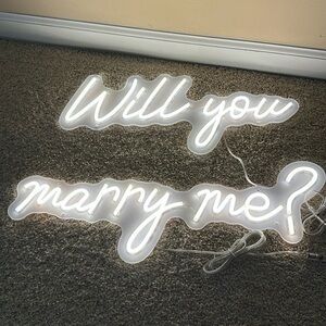 Will you Marry Me ? LED Neon Sign